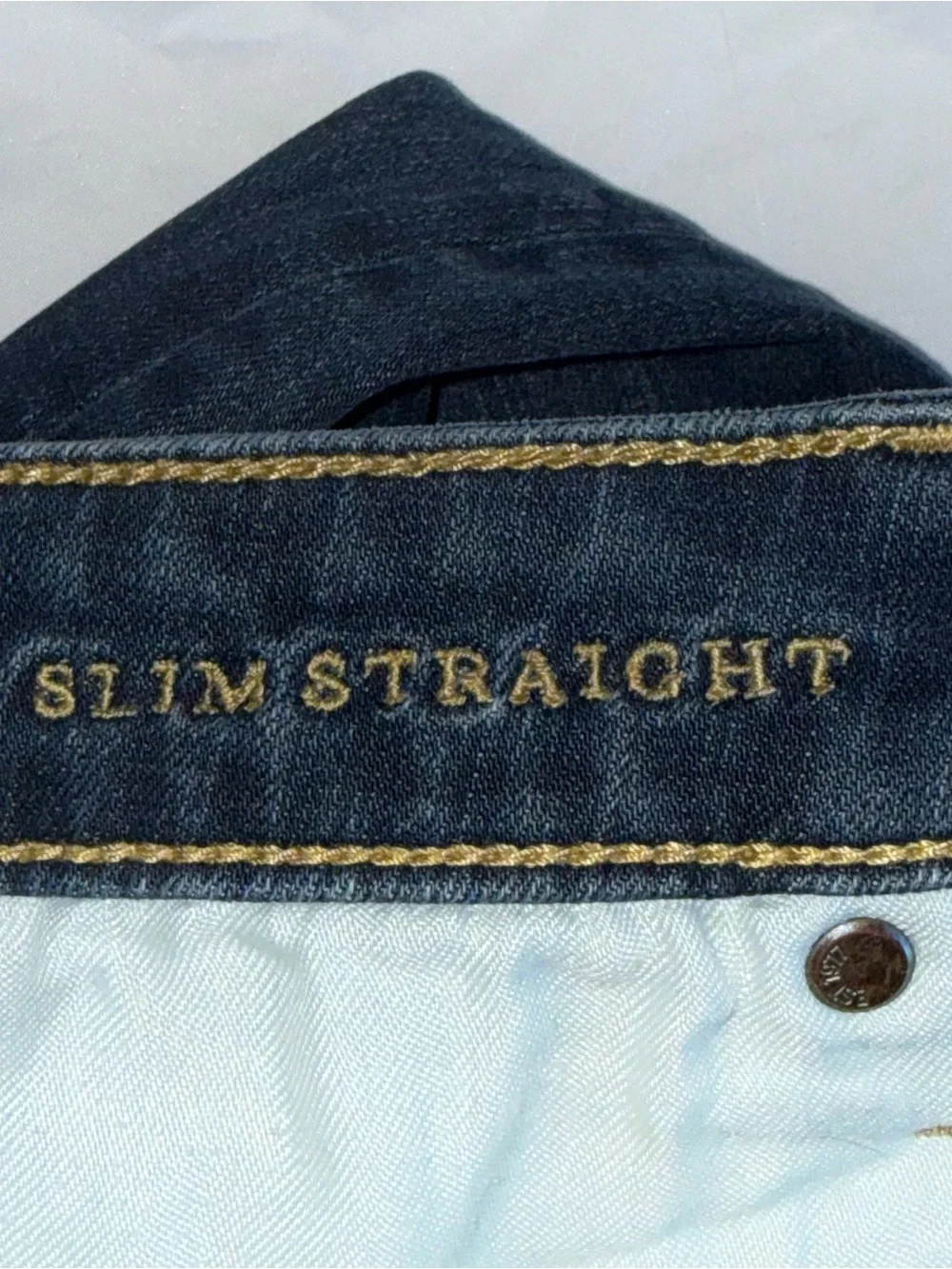 American Eagle Outfitters Dark Blue Slim Straight Men's Jeans